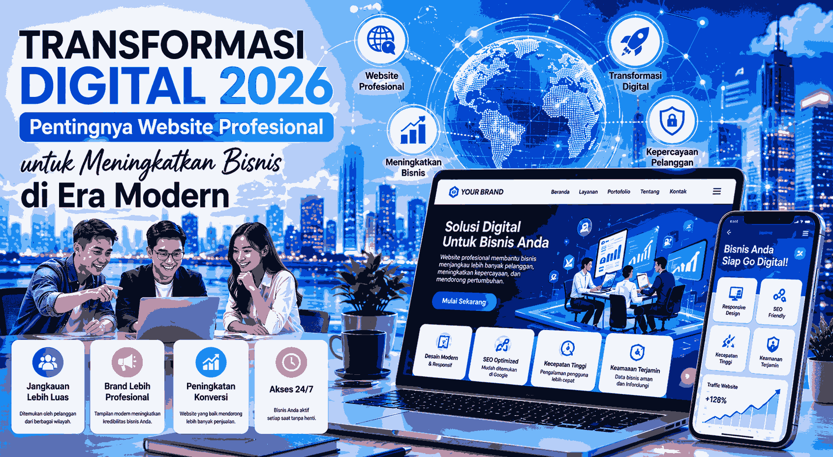 Perkembangan Teknologi Informasi 2026: Tren IT Terkini yang Mengubah Dunia Bisnis Digital